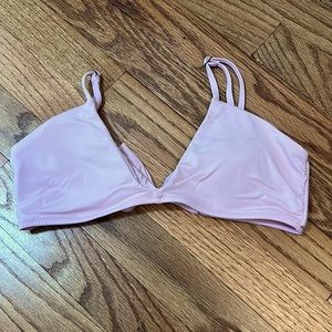light purple bikini top